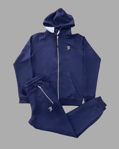 Navy Blue Logo Sweatsuit