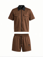Load image into Gallery viewer, Coffee Brown Scuba set