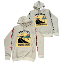 Load image into Gallery viewer, Road to Success Hoodie Black Sleeve