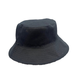 Black Reversible Bucket Hat