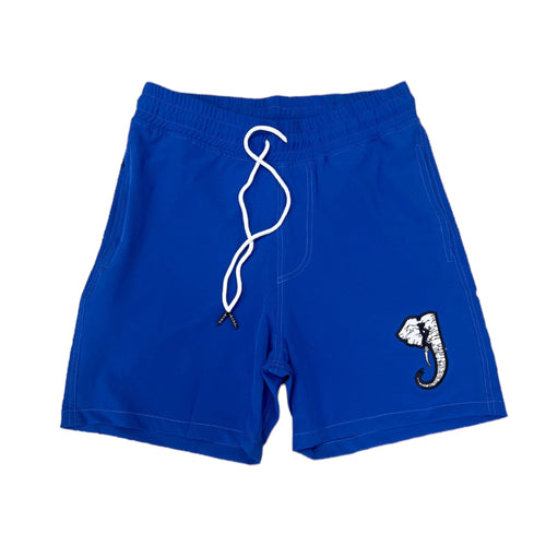 Cobalt Blue Logo Shorts