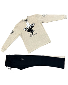 CBJT OATMeal Initial CrewNeck