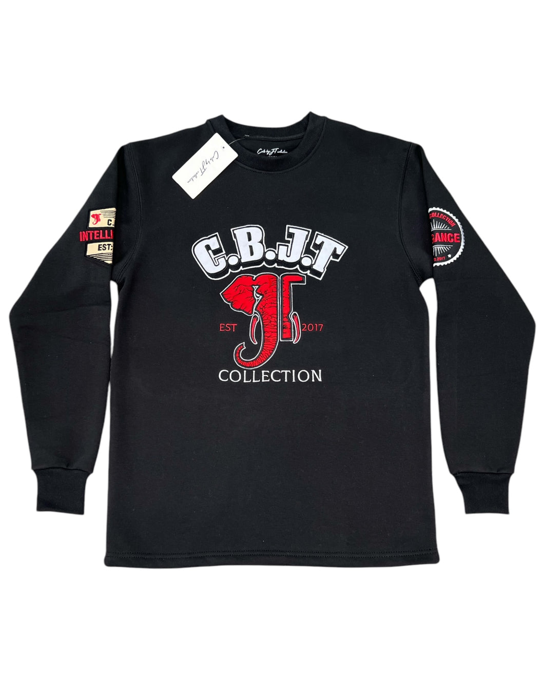 CBJT-CrewNeck Initial Sweatshirt