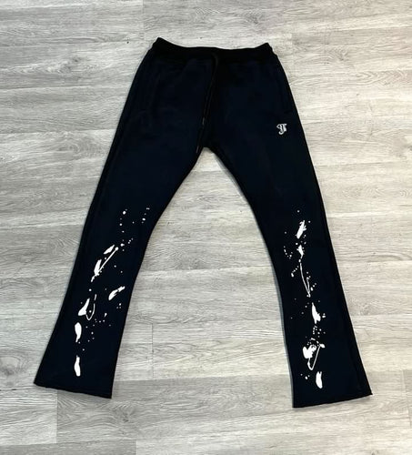 Fine-Art Flare Pants Black