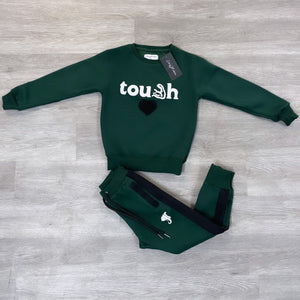 Kids Tough Love-Forest Green