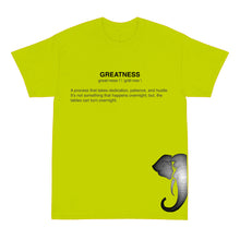 Load image into Gallery viewer, CBJT Greatness Tee Lime