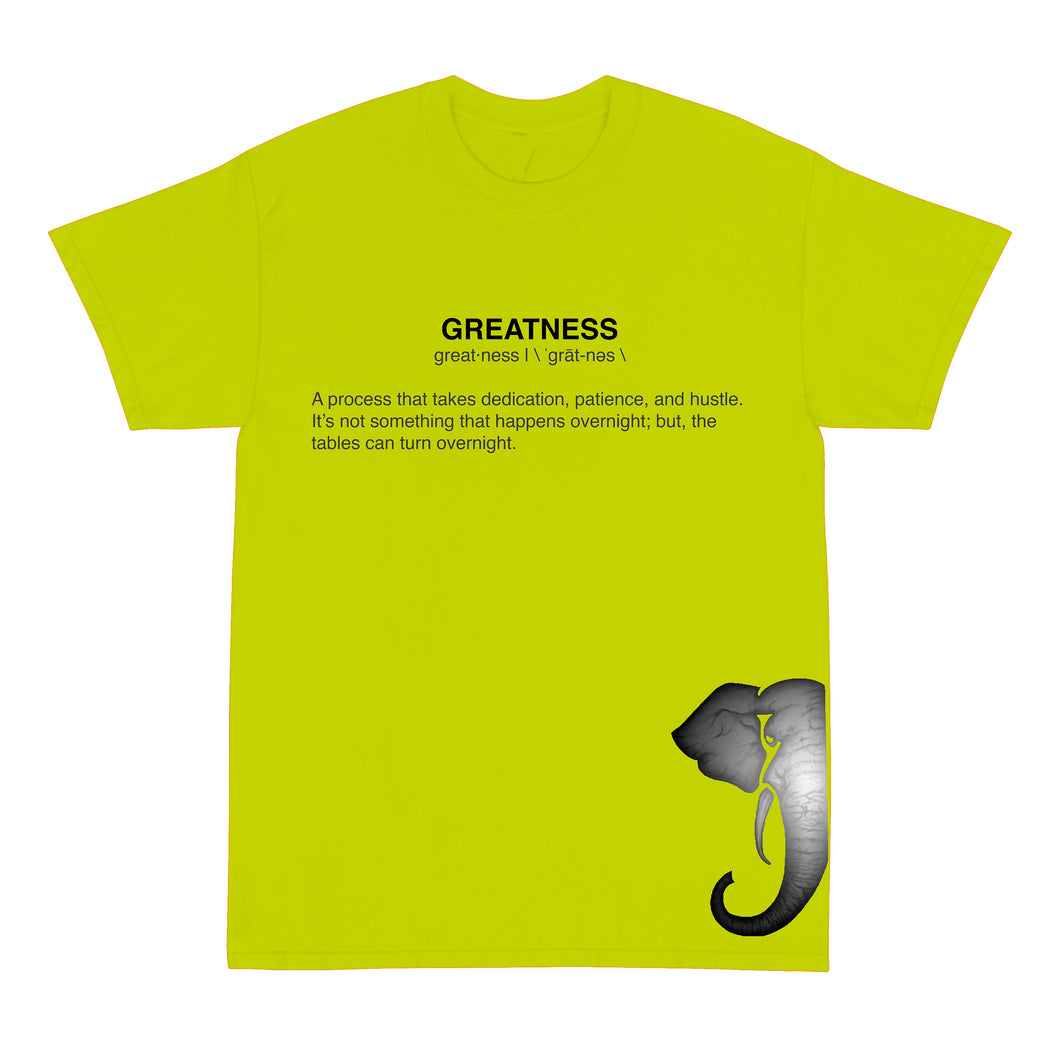 CBJT Greatness Tee Lime